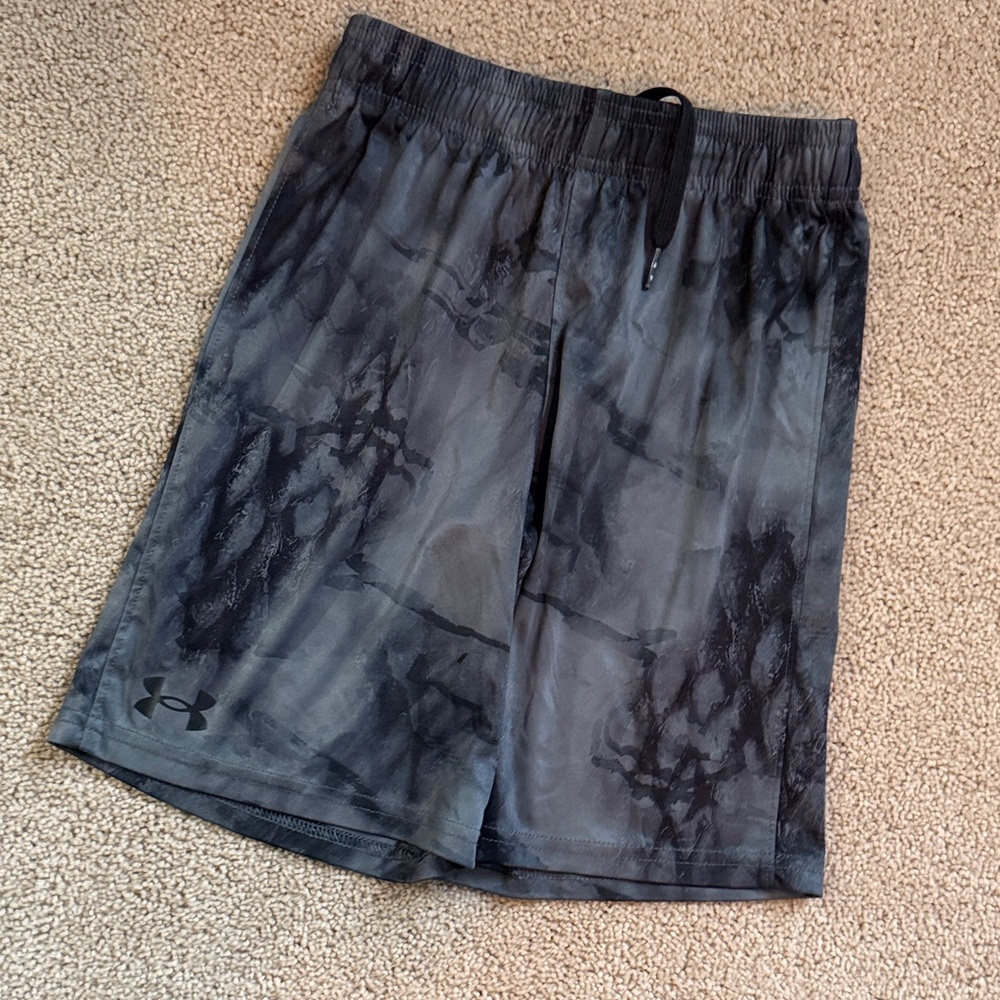 Lot of Nike and UA Kids Shorts Set - Purple, Black, Blue Size Youth Small - Picture 6 of 7